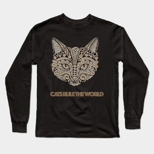 CAT RULES Long Sleeve T-Shirt